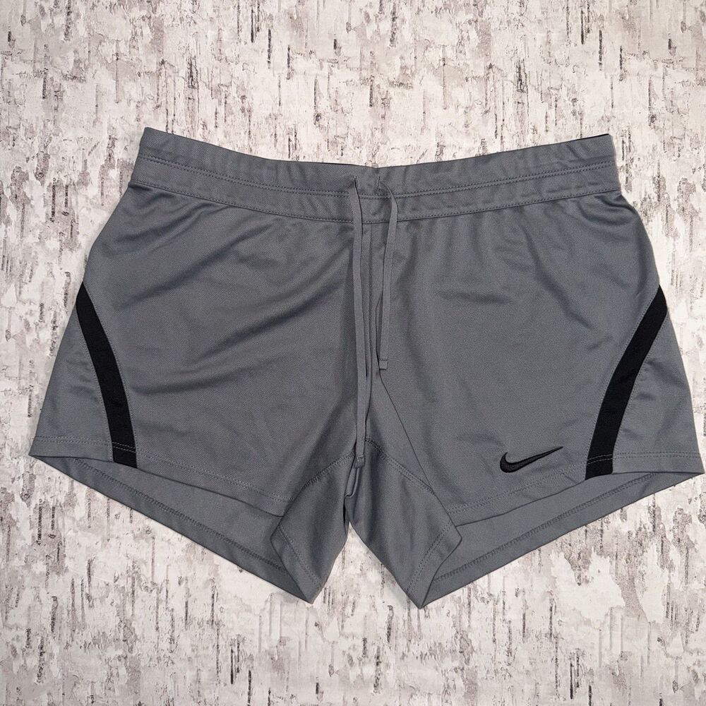 Nike Women's Infiknit Mid Medium Gray Shorts